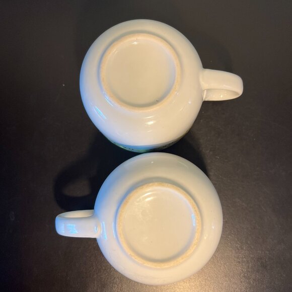 Set of 2 COW and SHEEP Oversized Wide-Mouth Ceramic Mugs / Bowls ~ Farm Animals - Picture 13 of 13